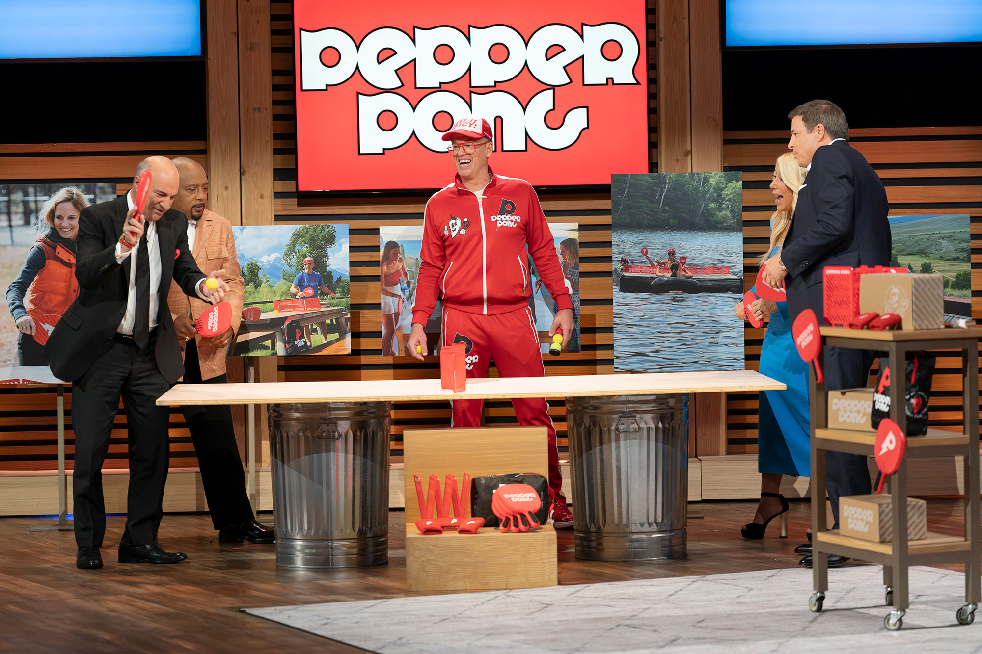 pepper pong game on shark tank