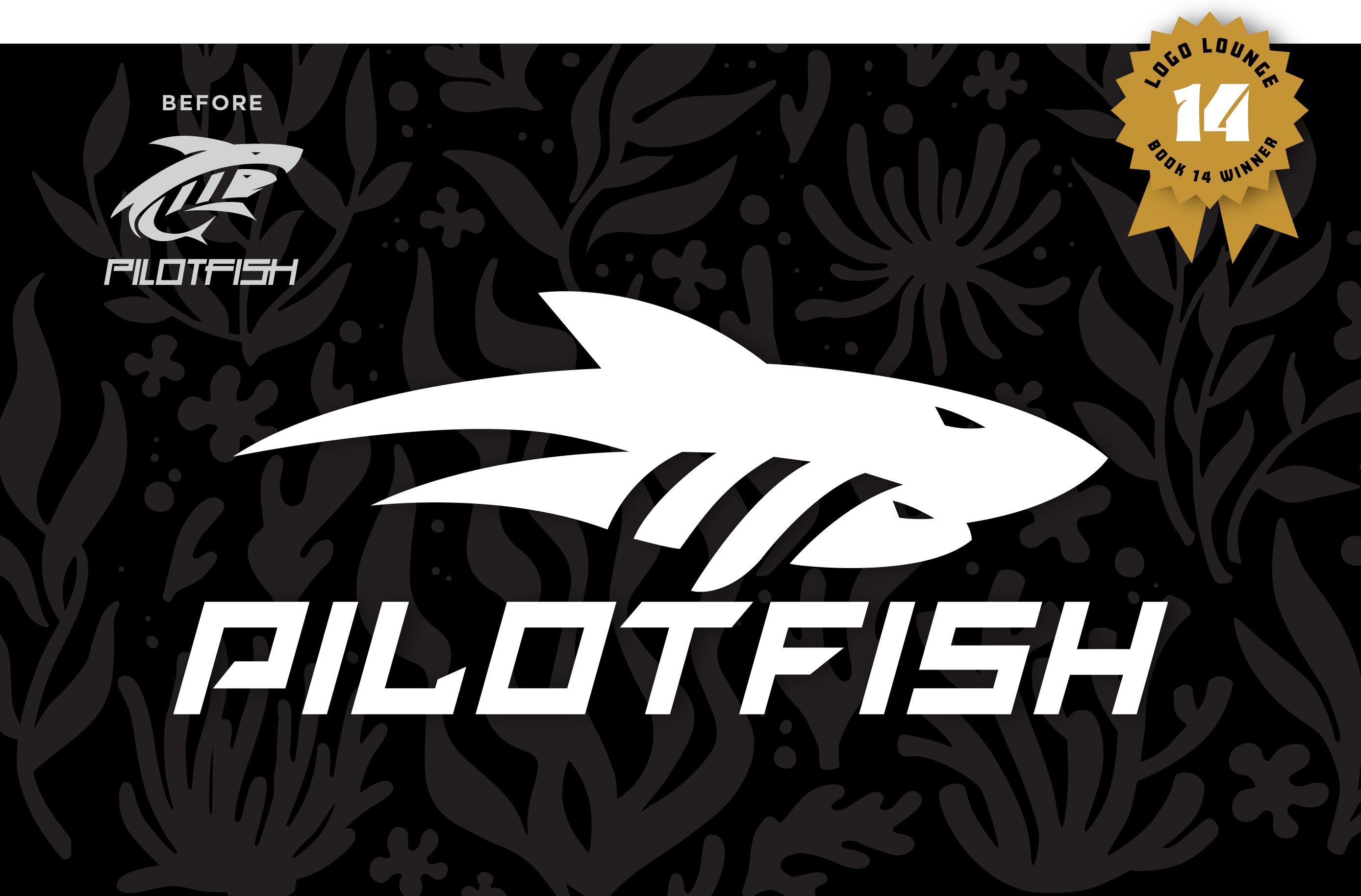 pilotfish rebrand by bxc design nicelogo.com